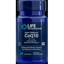 Coenzyme Q10 200 mg (Ubiquinol)